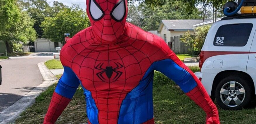 Hire Spiderman for a Birthday Party